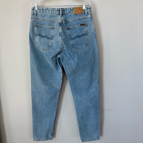 Nudie Jeans Breezy Britt Favorite Blues Size 34x32 - Picture 3 of 8